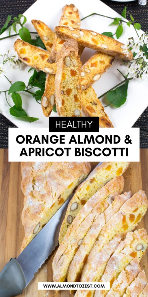 Orange Almond and Apricot Biscotti