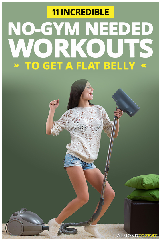 Trying to Lose Weight in The New Year? No more excuses! With a little creativity, you can get a flat belly without ever setting foot in the gym. We thought you may not believe us. So, we got fitness experts and trainers who reveal their best moves, tips, and, tricks, that require little effort but promise big results. #flatbelly #weightloss #workout #exercise #abs