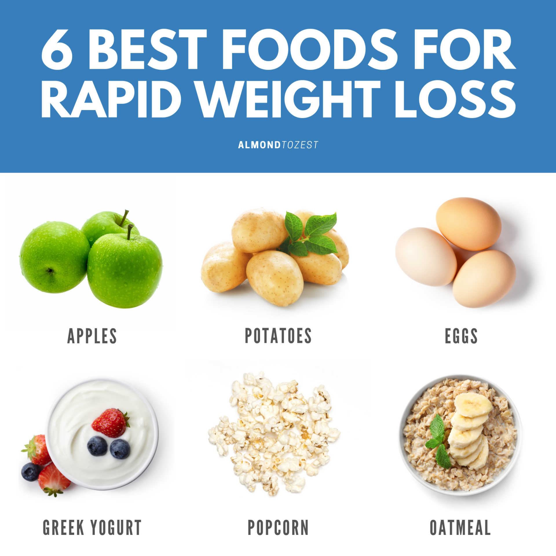 6 Foods You Must Eat For Rapid Weight Loss