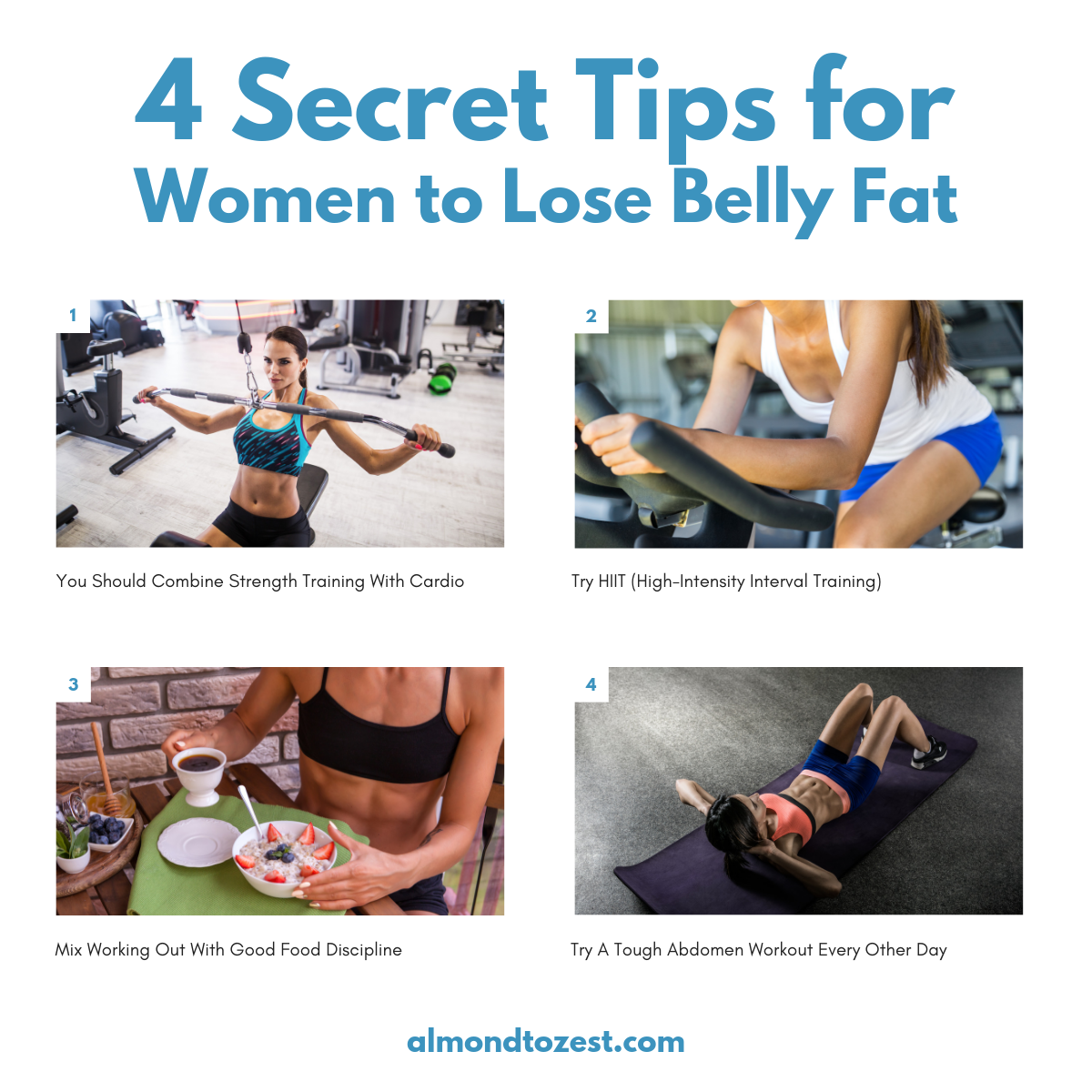 Best Workouts For Women To Lose Belly Fat
