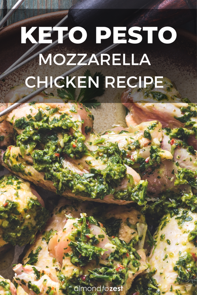 Keto Pesto and Mozzarella Chicken